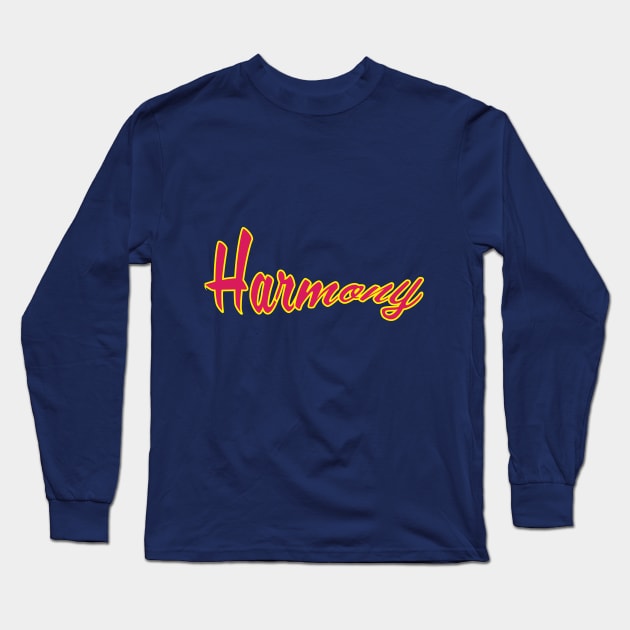 Harmony Long Sleeve T-Shirt by TCardsEtc